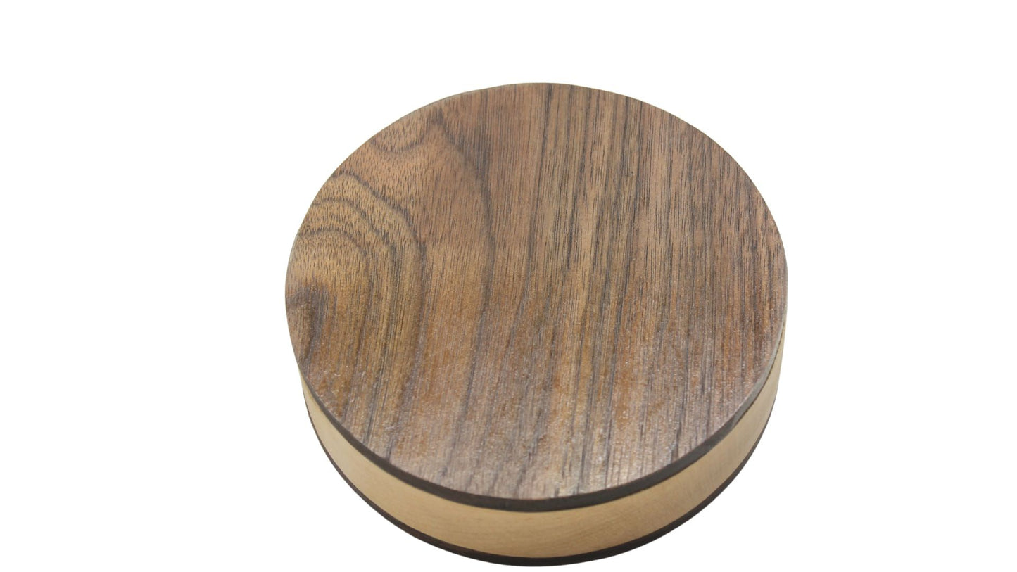 Celtic knot design top, wood jewelry or keepsake box