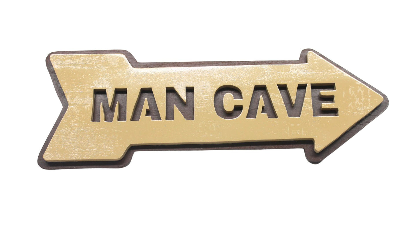 Man Cave (or Woman Cave) sign.