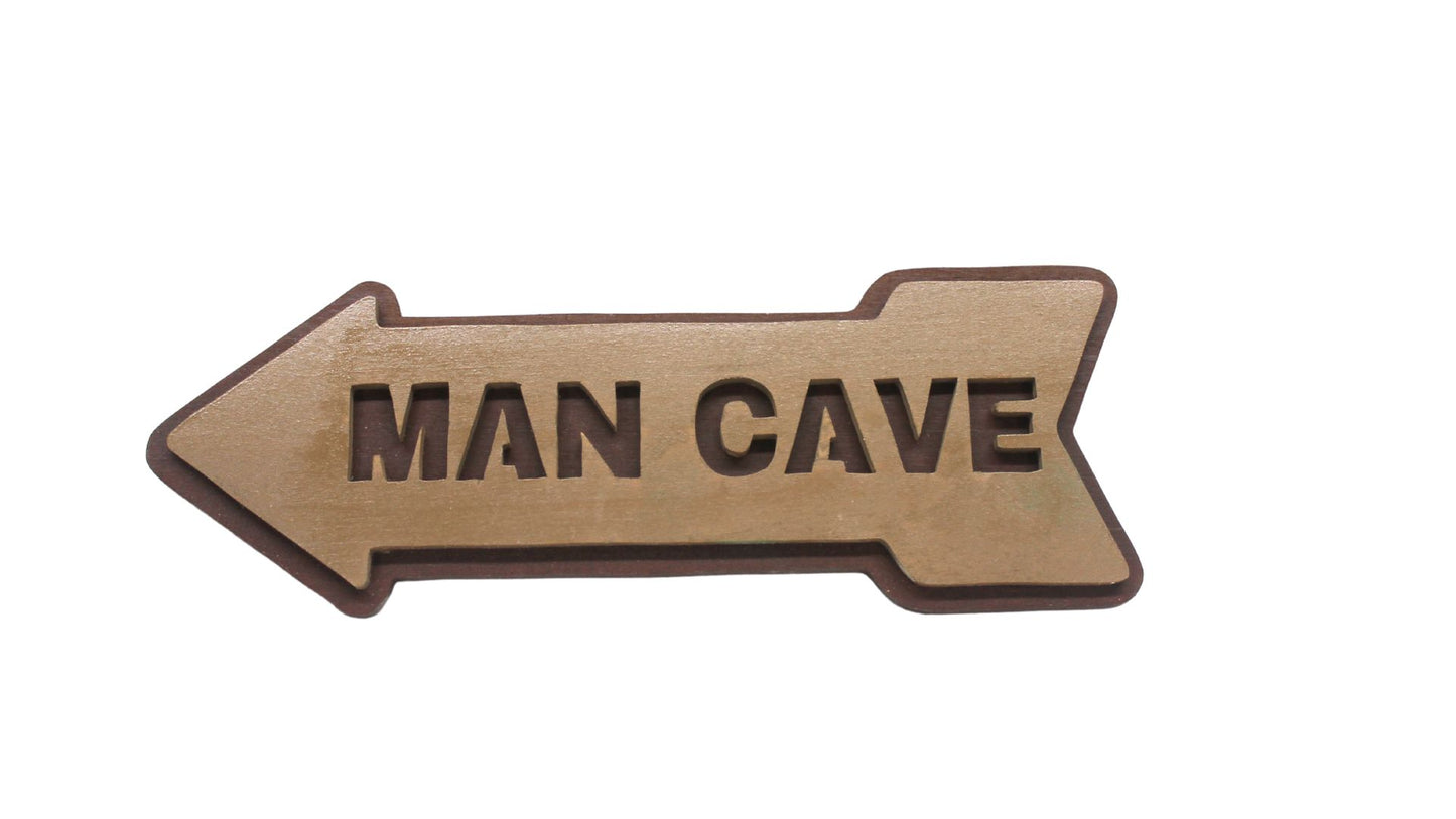 Man Cave (or Woman Cave) sign.