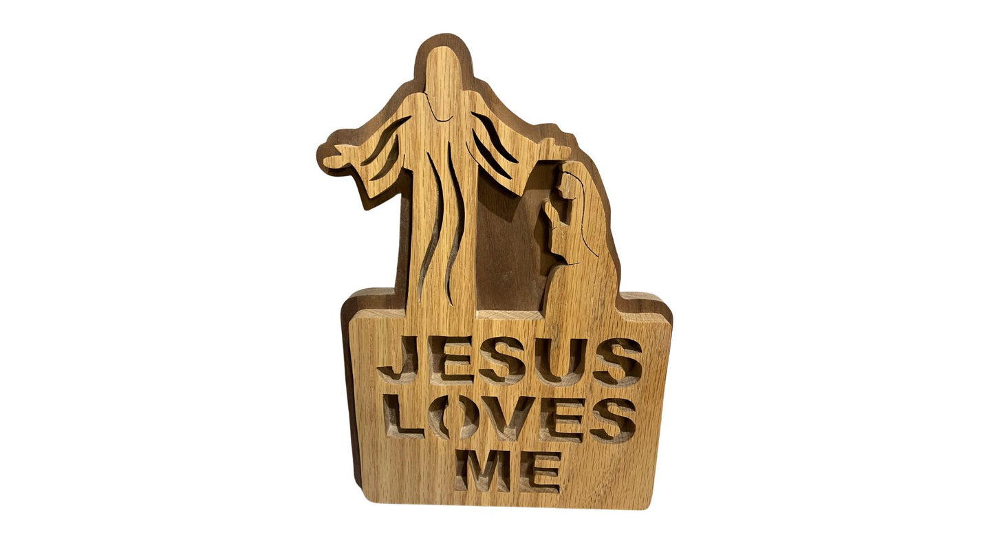 Jesus Love Me wall hanging