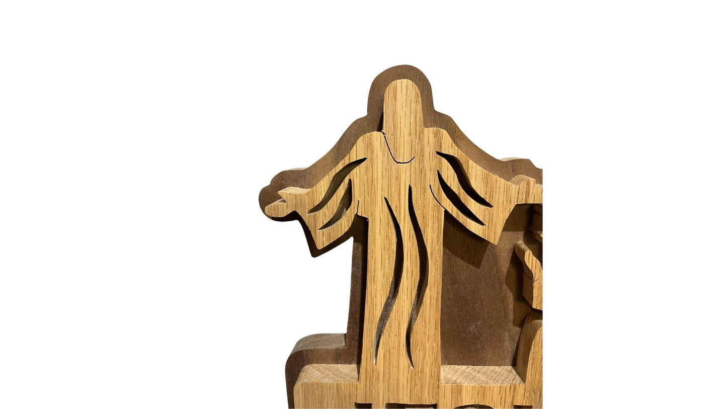 Jesus Love Me wall hanging