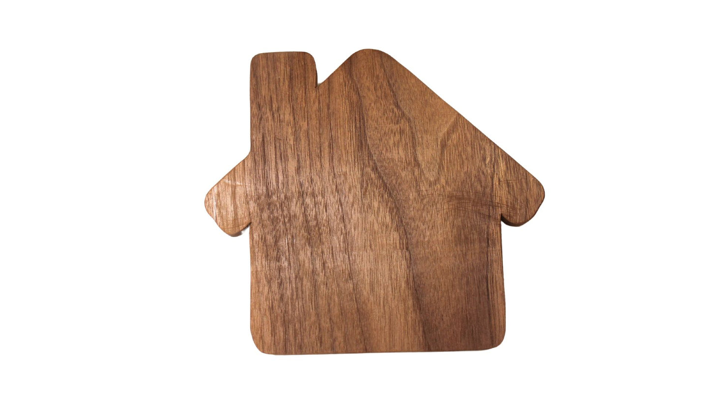 This is our happy place handcrafted house-shaped decoration