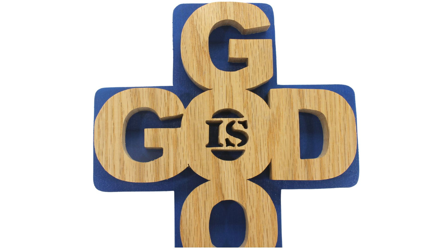 God is good wall hanging for home or office
