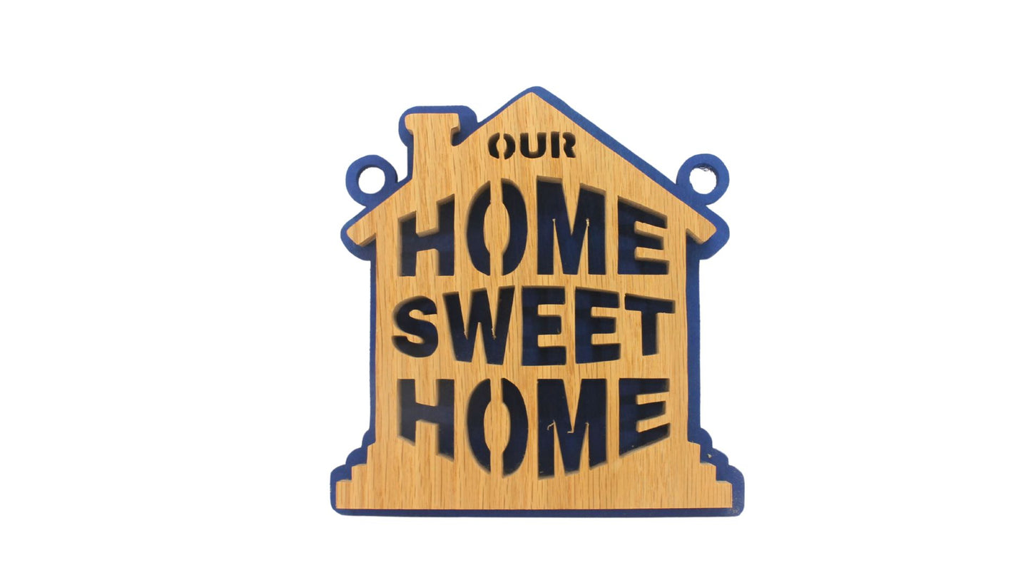 Our Home Sweet Home wall hanging