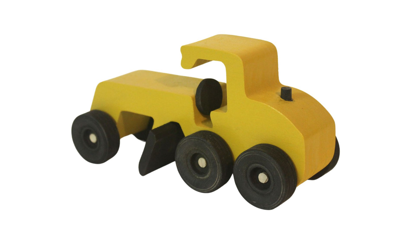 Wooden Toy Road Grader
