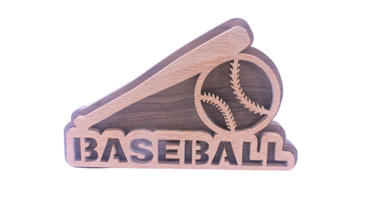 Baseball plaque for players, coaches, and fans