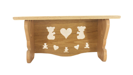 Teddy bear shelf