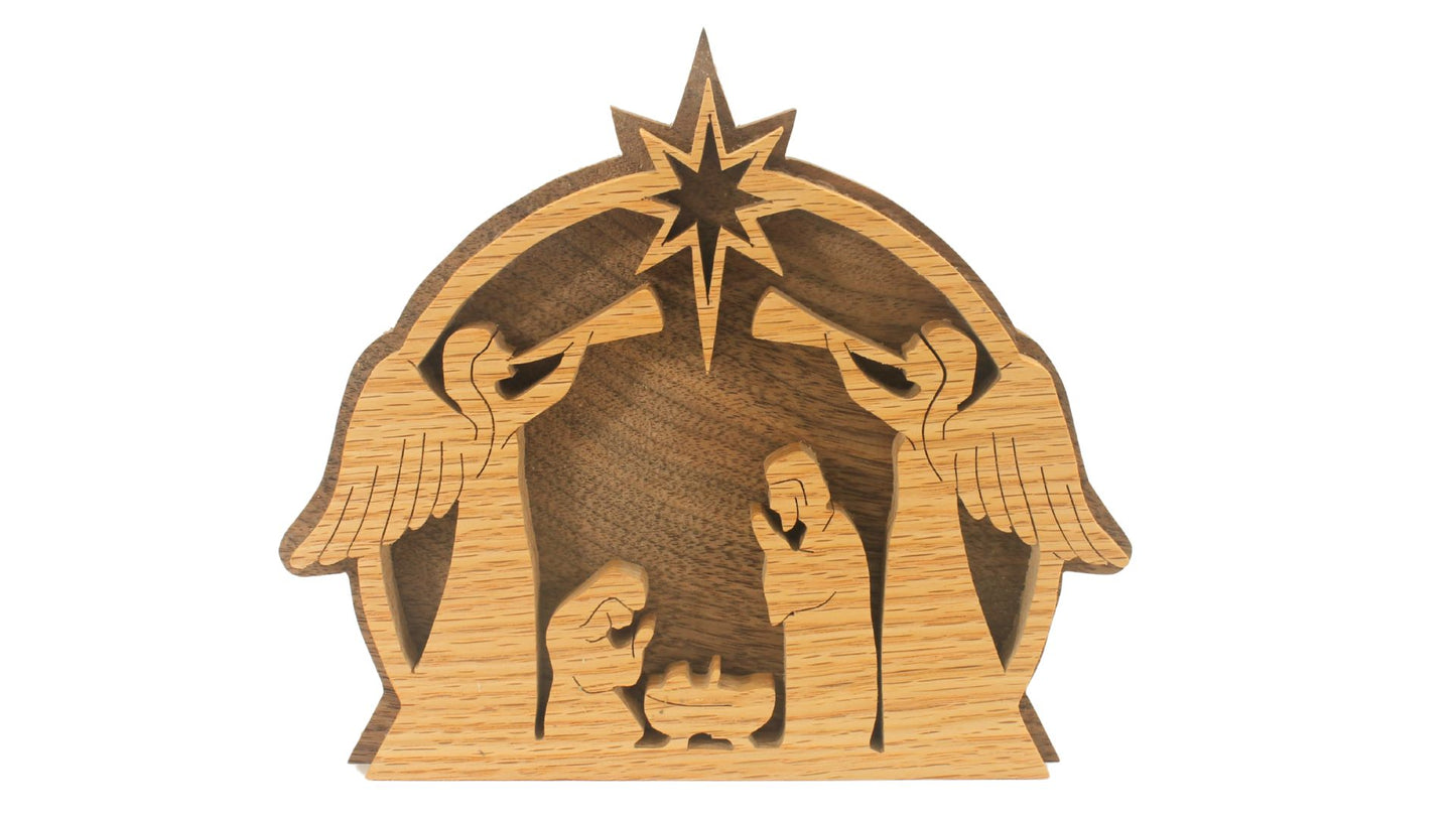 A Newborn King one-piece nativity