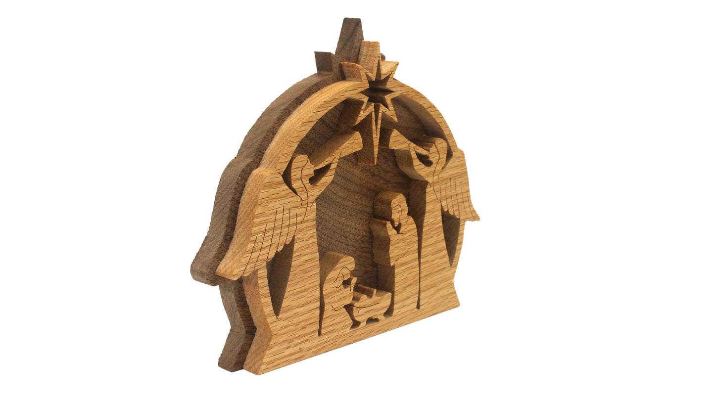 A Newborn King one-piece nativity