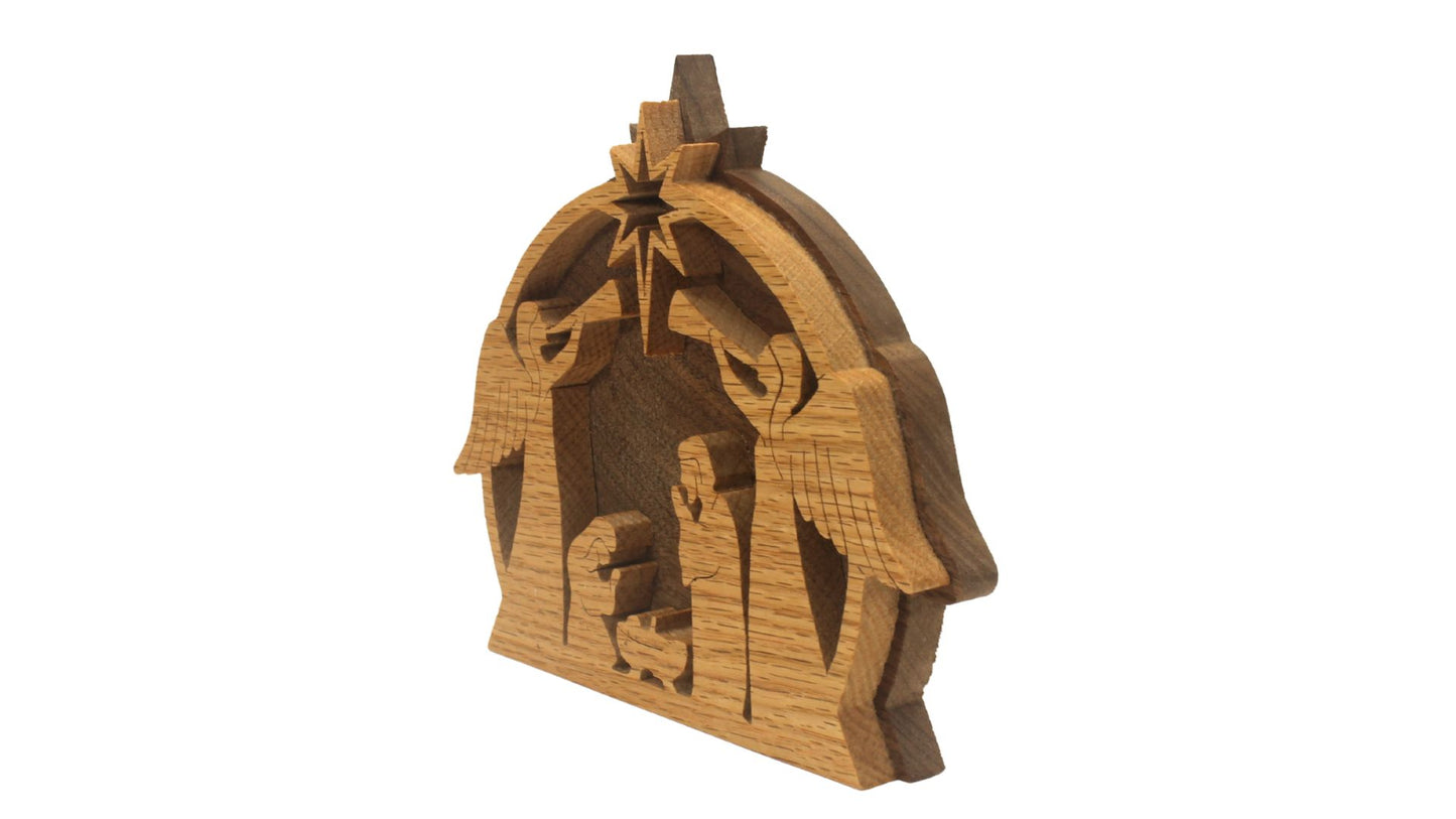 A Newborn King one-piece nativity