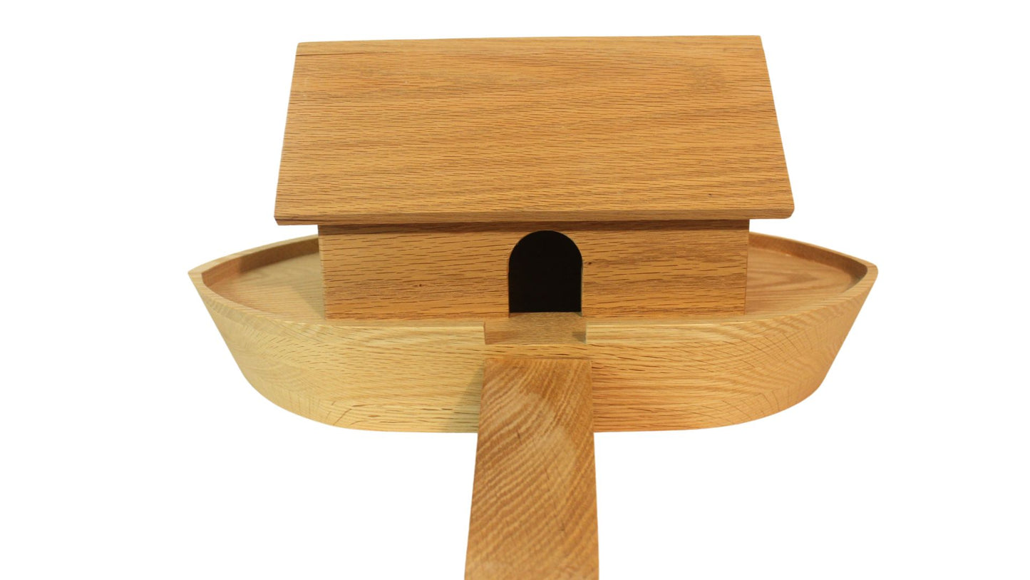 Noah's Ark with Over 20 Pairs of Animals and Removable Roof to Store Animals Inside