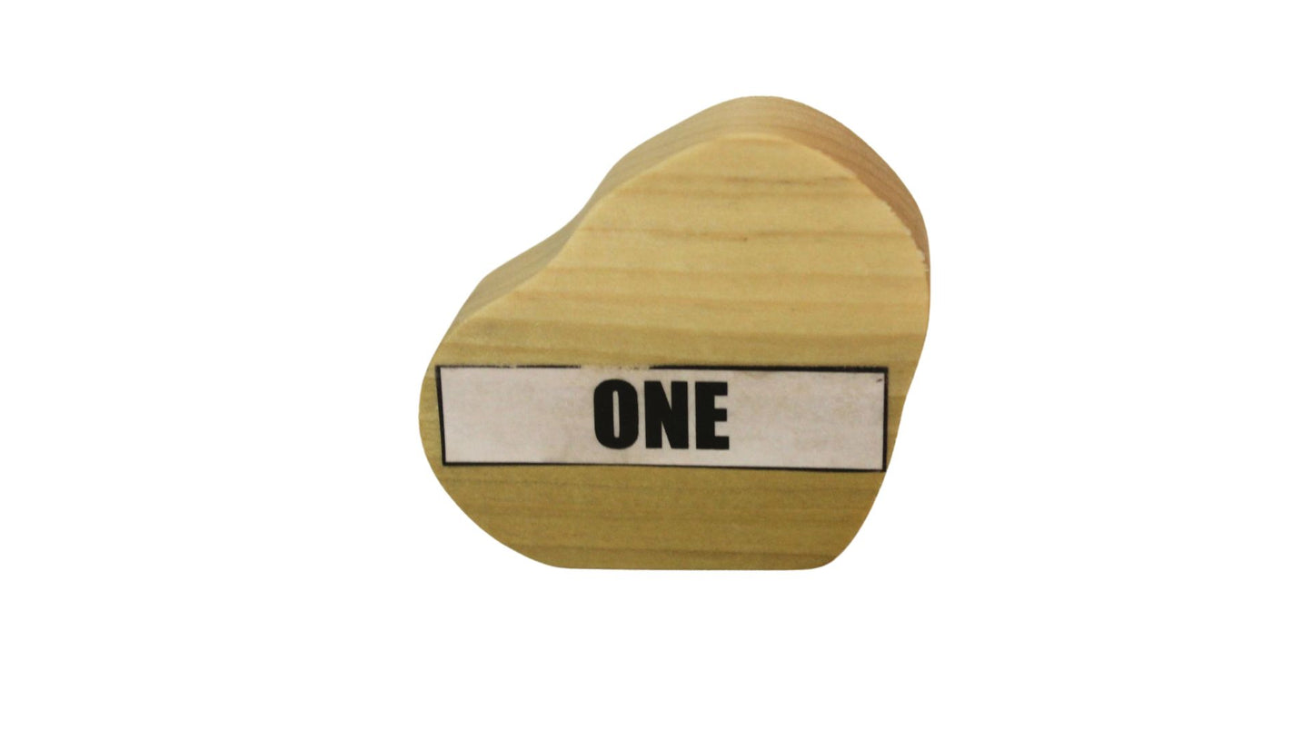 Fun and Educational Toy: Number Blocks with Pictures and Spelled-Out numerals on Back