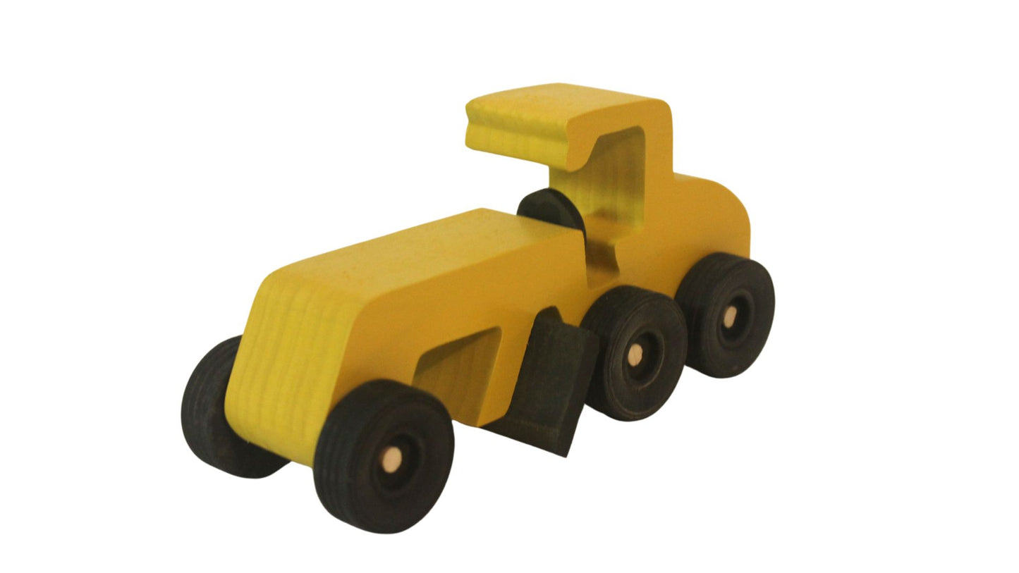 Wooden Toy Road Grader