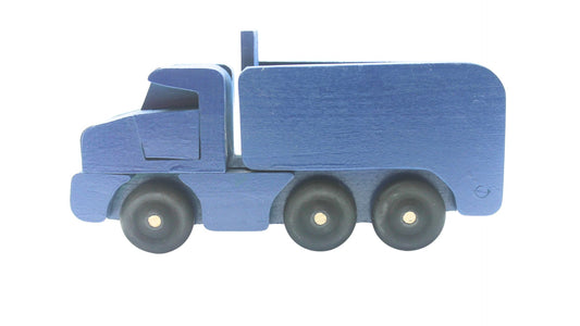 Wooden Toy Dump Truck with Tilting Bed. Choice of Colors