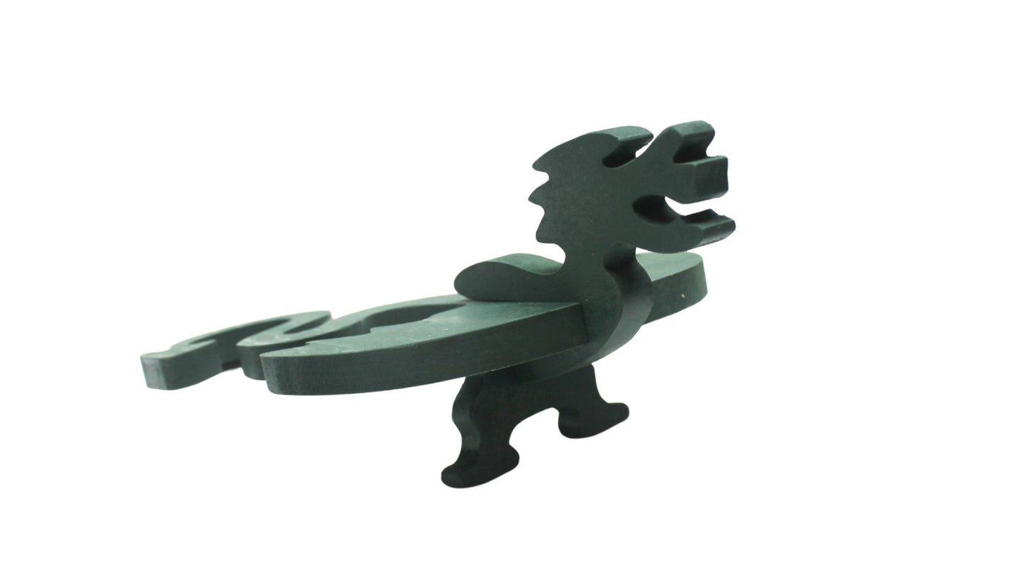 Wood Toy Castle with Take-Apart Walls, Dragons, Knights, Horses, and a Royal Family