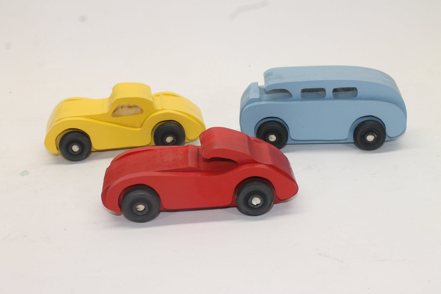 Washington State Ferry Boat Wooden Toy Model with 3 Cars